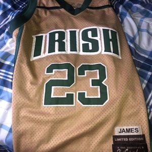Limited edition Lebron James high school jersey